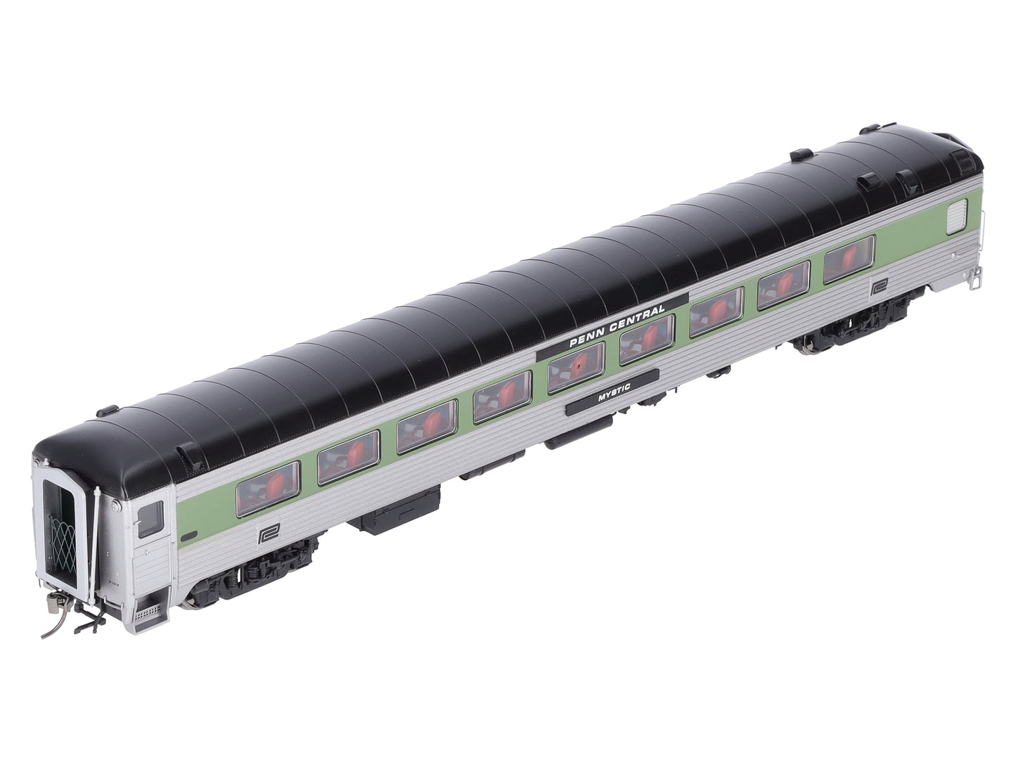Rapido Trains 17139 HO Penn Central "Mystic" 72-Seat Coach Parlor Car