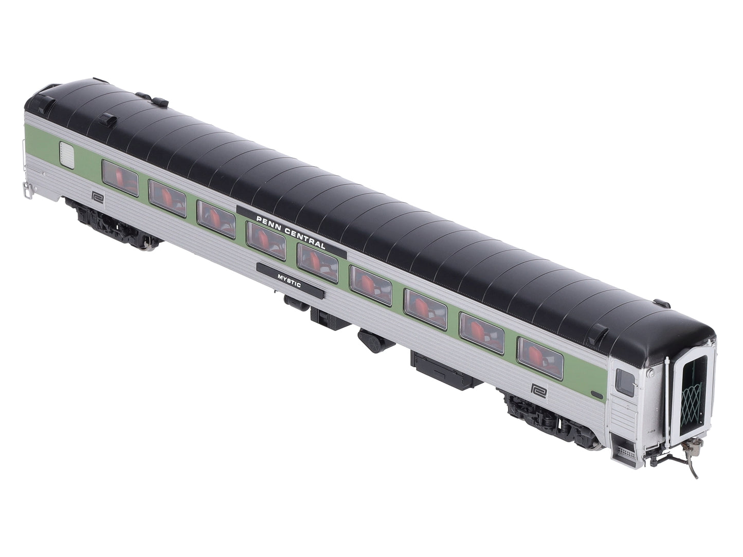 Rapido Trains 17139 HO Penn Central "Mystic" 72-Seat Coach Parlor Car