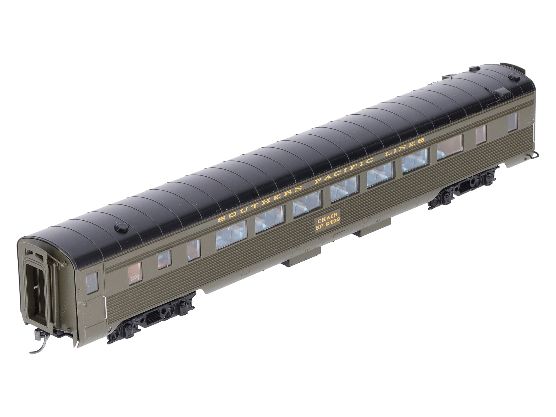 Athearn G97119 HO Southern Pacific General Service 77' Pullman Chair Car #2432