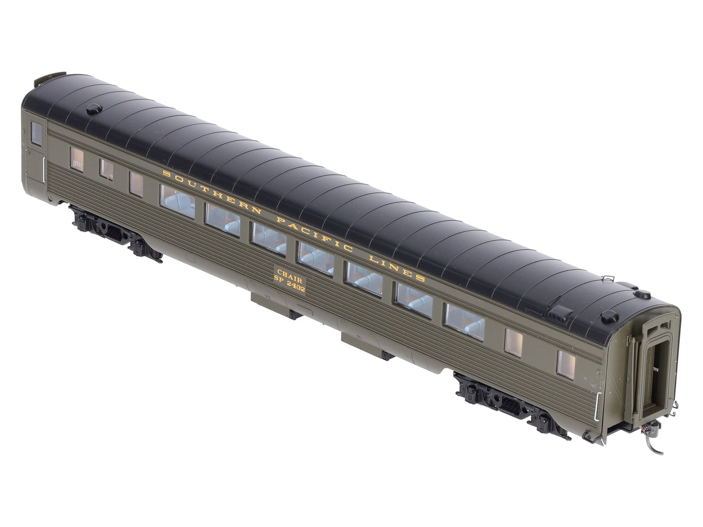 Athearn G97119 HO Southern Pacific General Service 77' Pullman Chair Car #2432