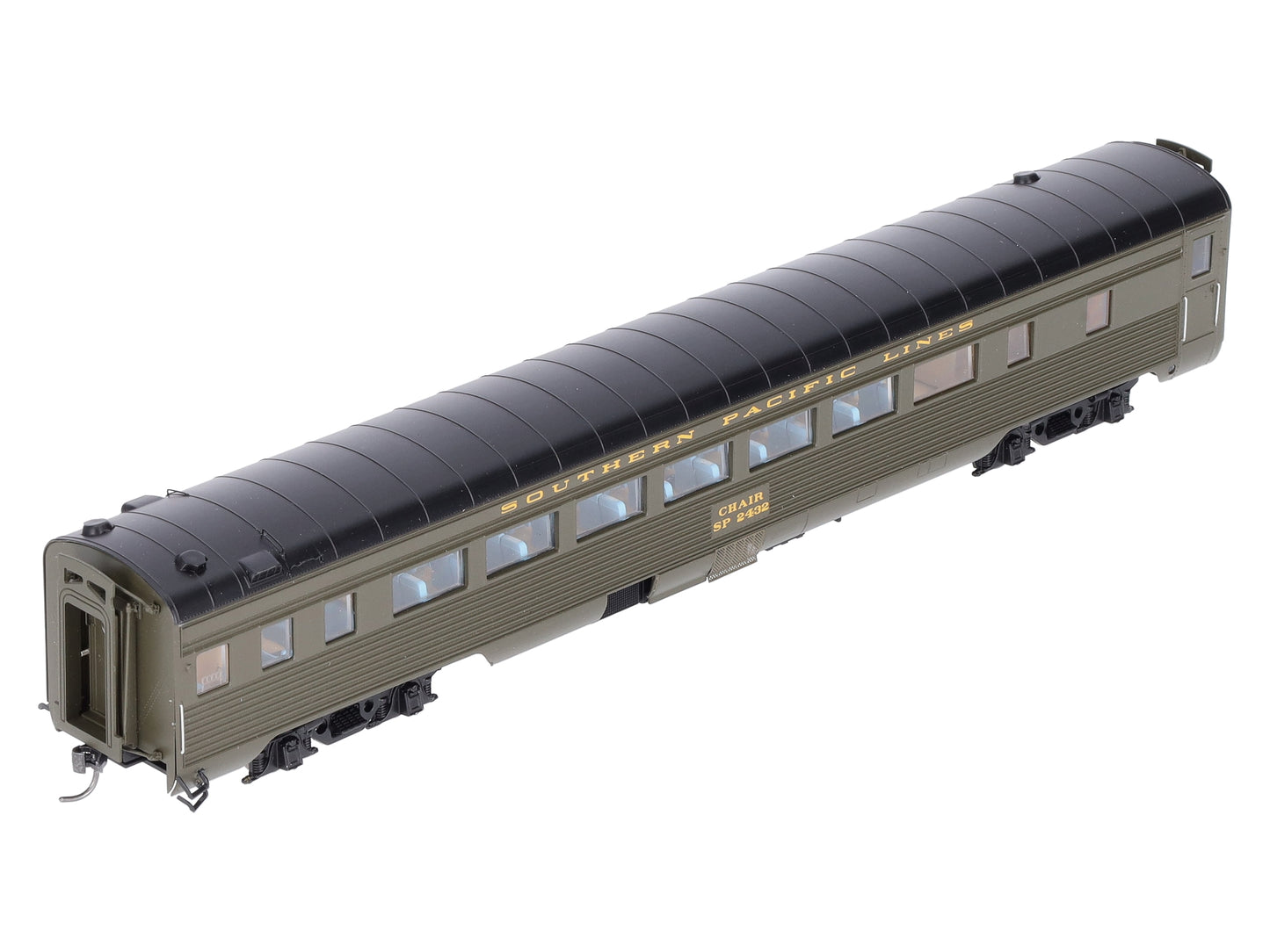 Athearn G97119 HO Southern Pacific General Service 77' Pullman Chair Car #2432