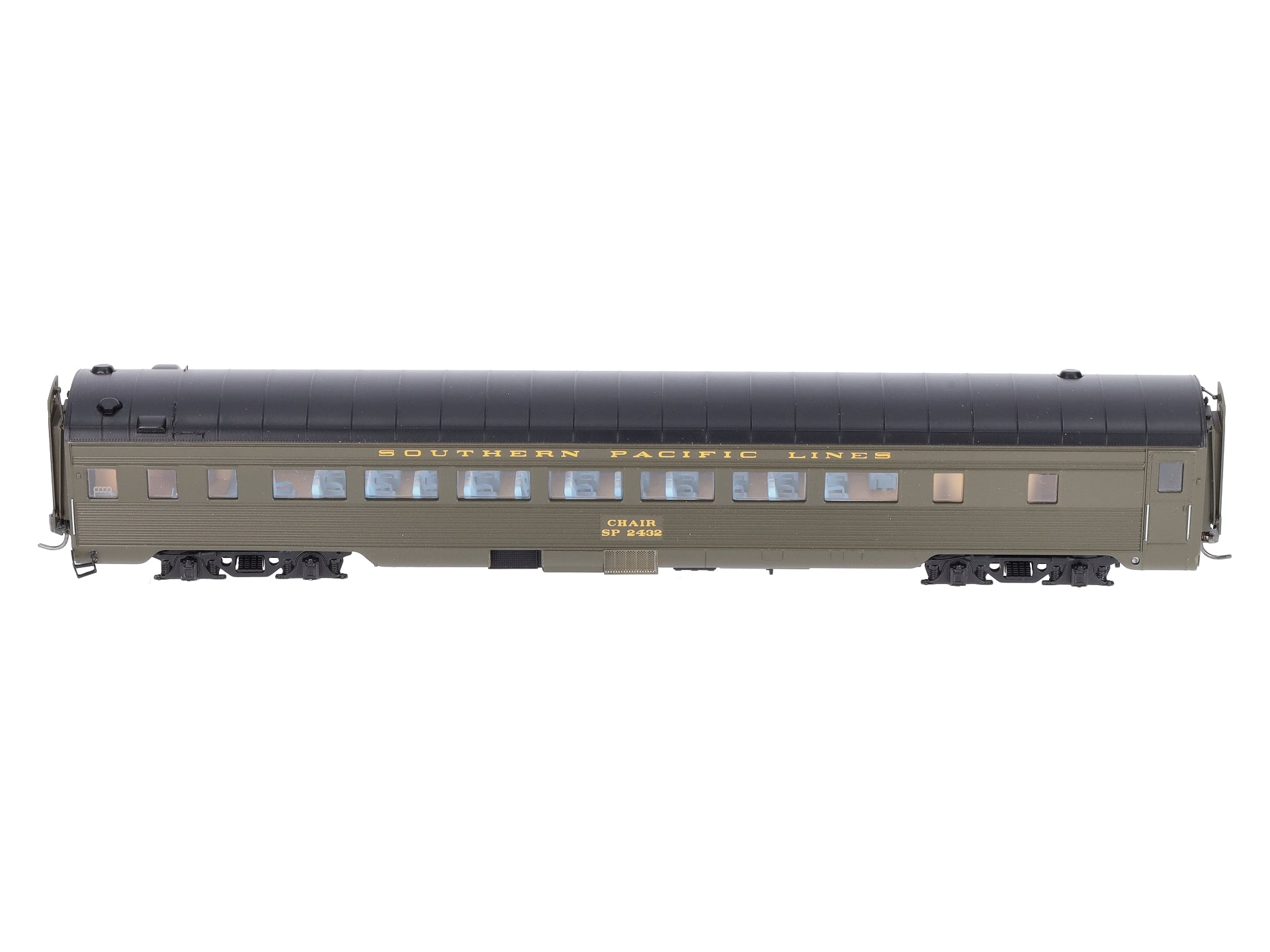 Athearn G97119 HO Southern Pacific General Service 77' Pullman Chair Car #2432