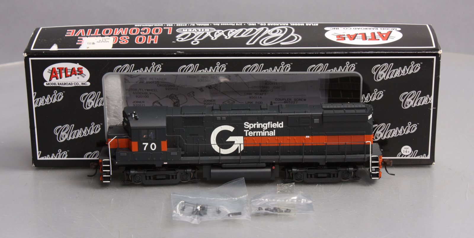 Atlas 10001333 HO Springfield Terminal/Guilford C424 Diesel Locomotive #70