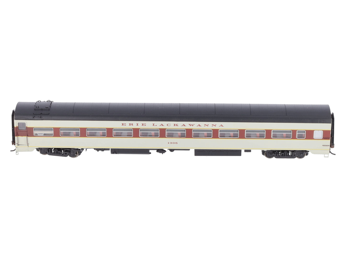 Rapido Trains 100206 HO Erie Lackawanna Lightweight Coach - Lighted #1305 NIB