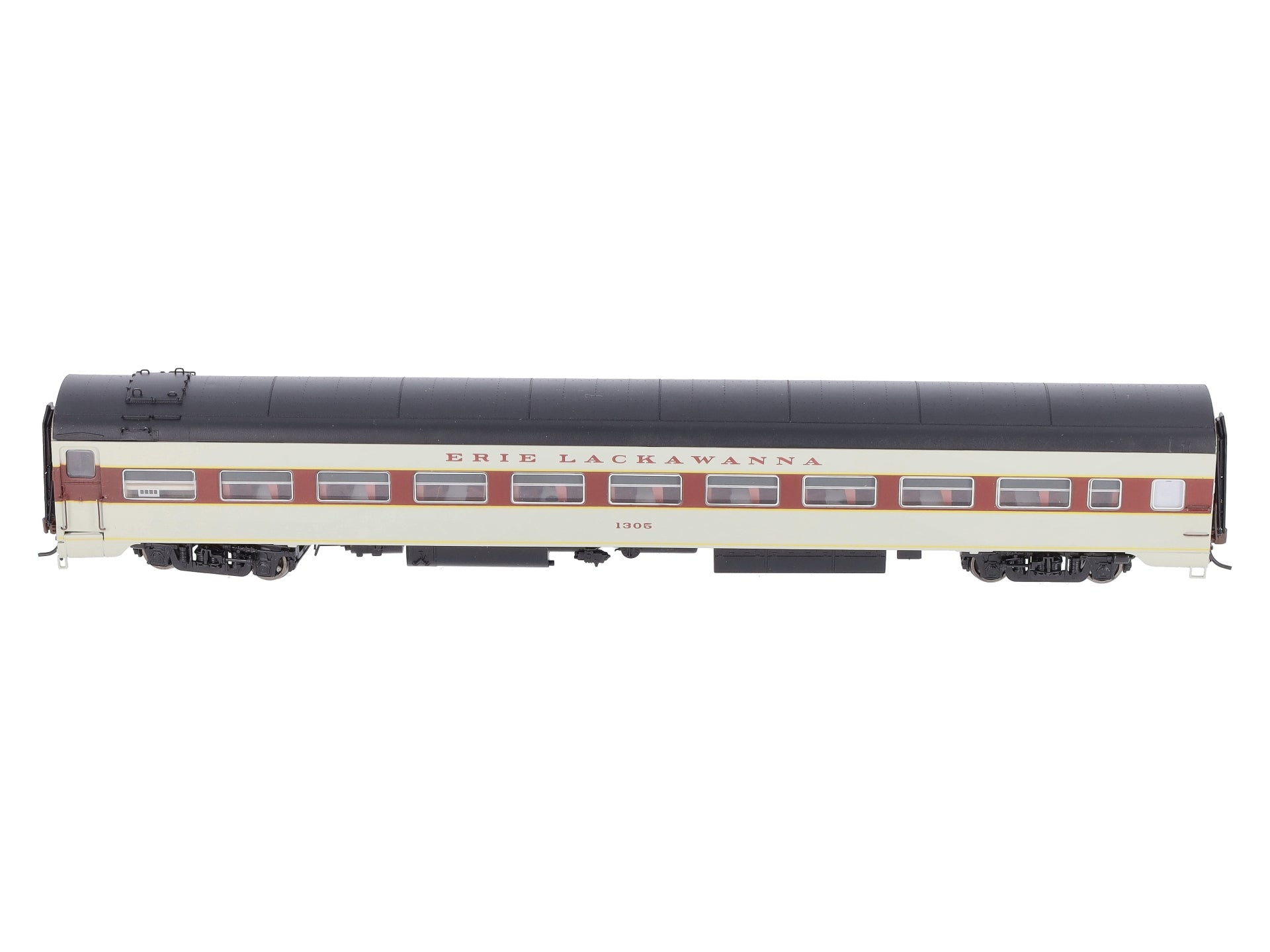 Rapido Trains 100206 HO Erie Lackawanna Lightweight Coach - Lighted #1305 NIB
