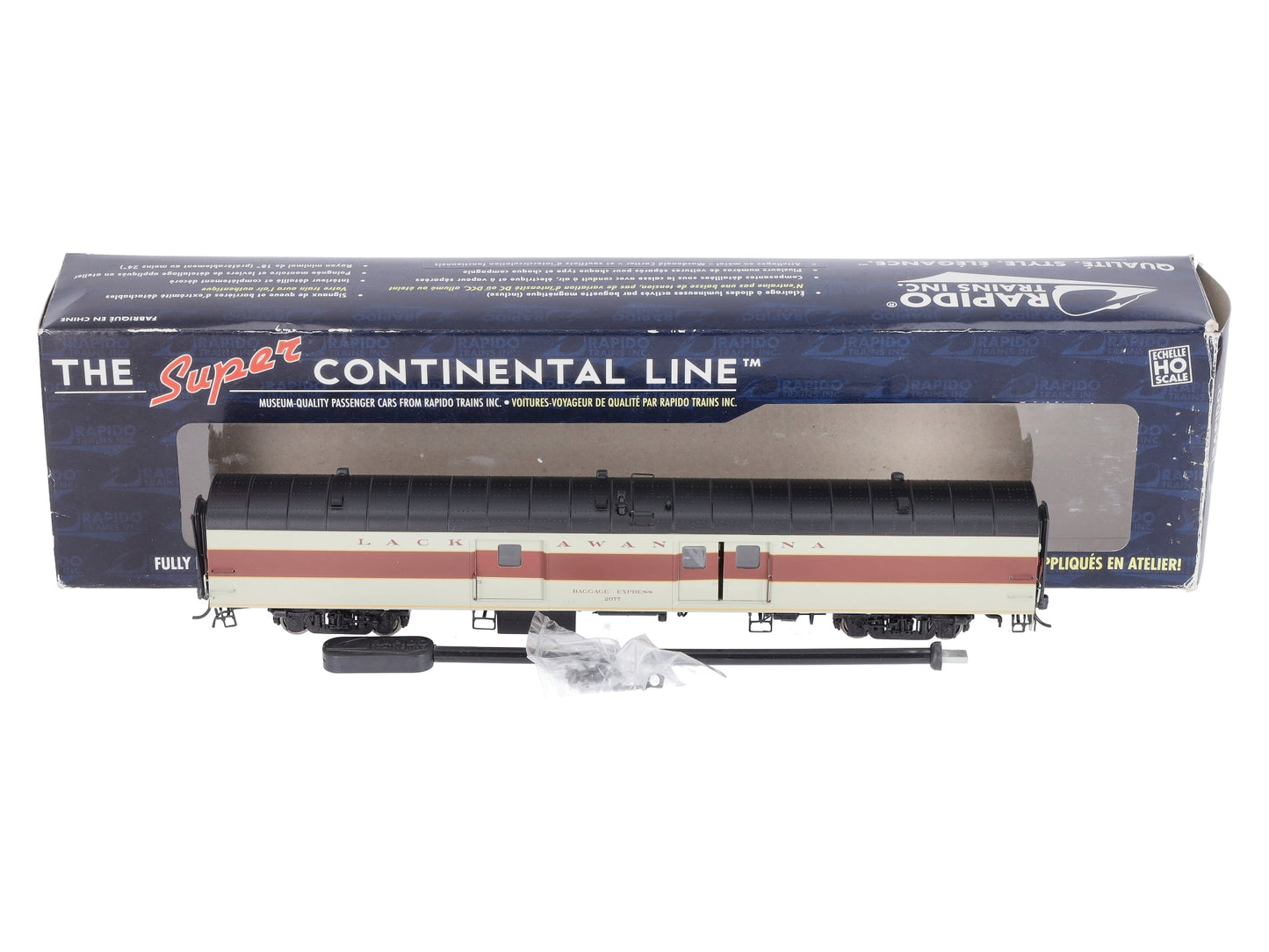 Rapido Trains 106216 HO Delaware Lackawanna & Western Baggage Express #2077 NIB