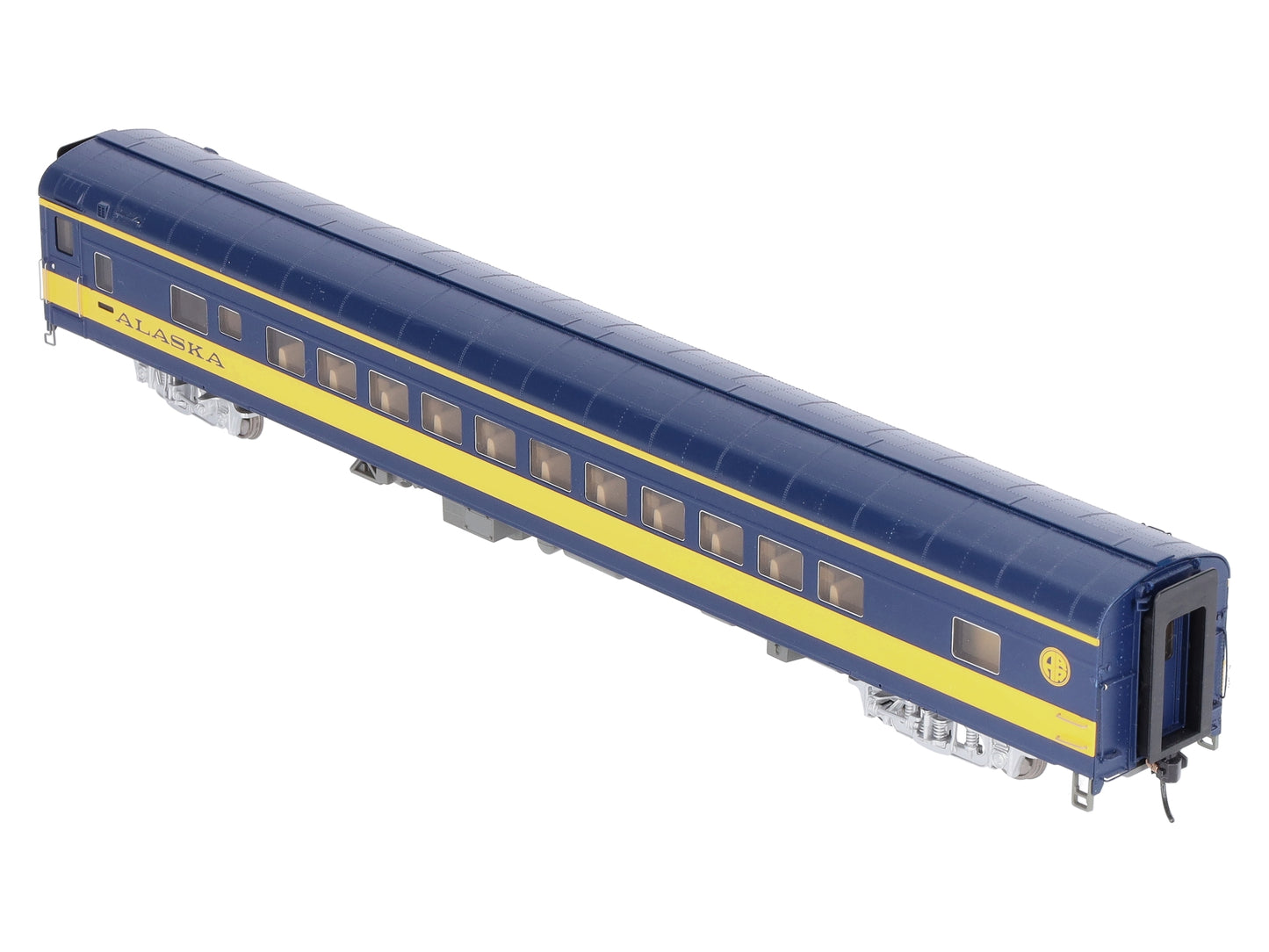 Walthers 920-12651 HO Alaska Railroad 85' ACF 44-Seat Lighted Passenger Coach LN/Box