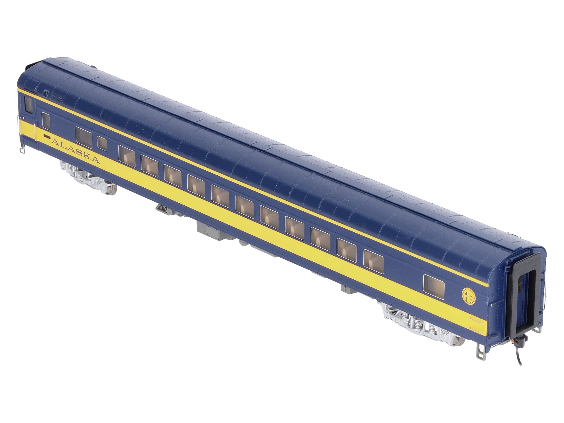 Walthers 920-12651 HO Alaska Railroad 85' ACF 44-Seat Lighted Passenger Coach LN/Box