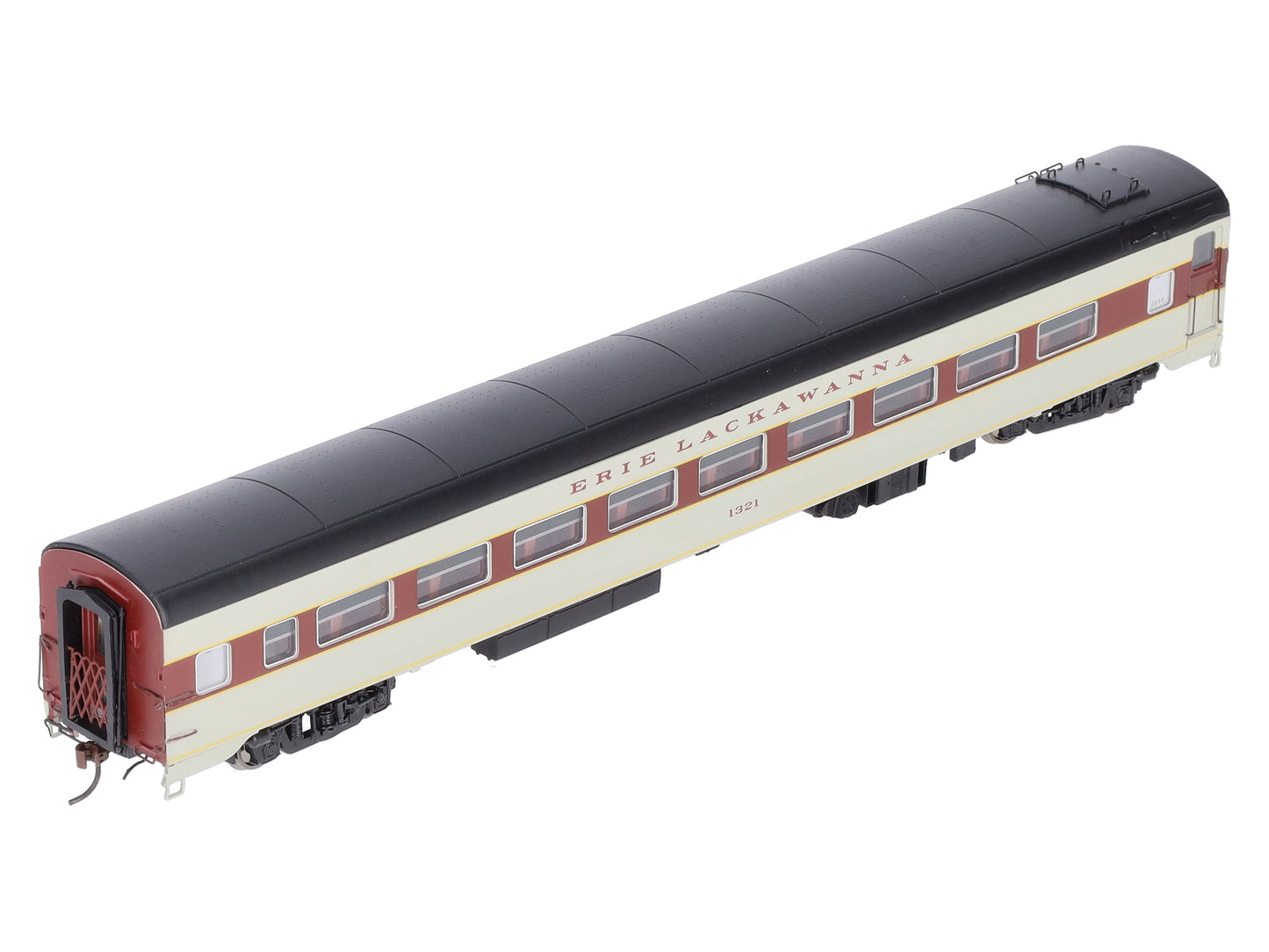 Rapido Trains 100208 HO Erie-Lackawanna #1321 Lightweight Coach NIB