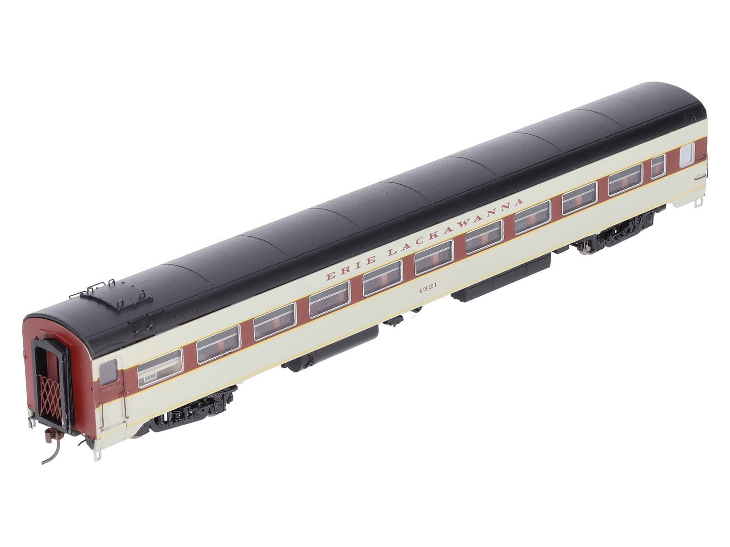 Rapido Trains 100208 HO Erie-Lackawanna #1321 Lightweight Coach NIB