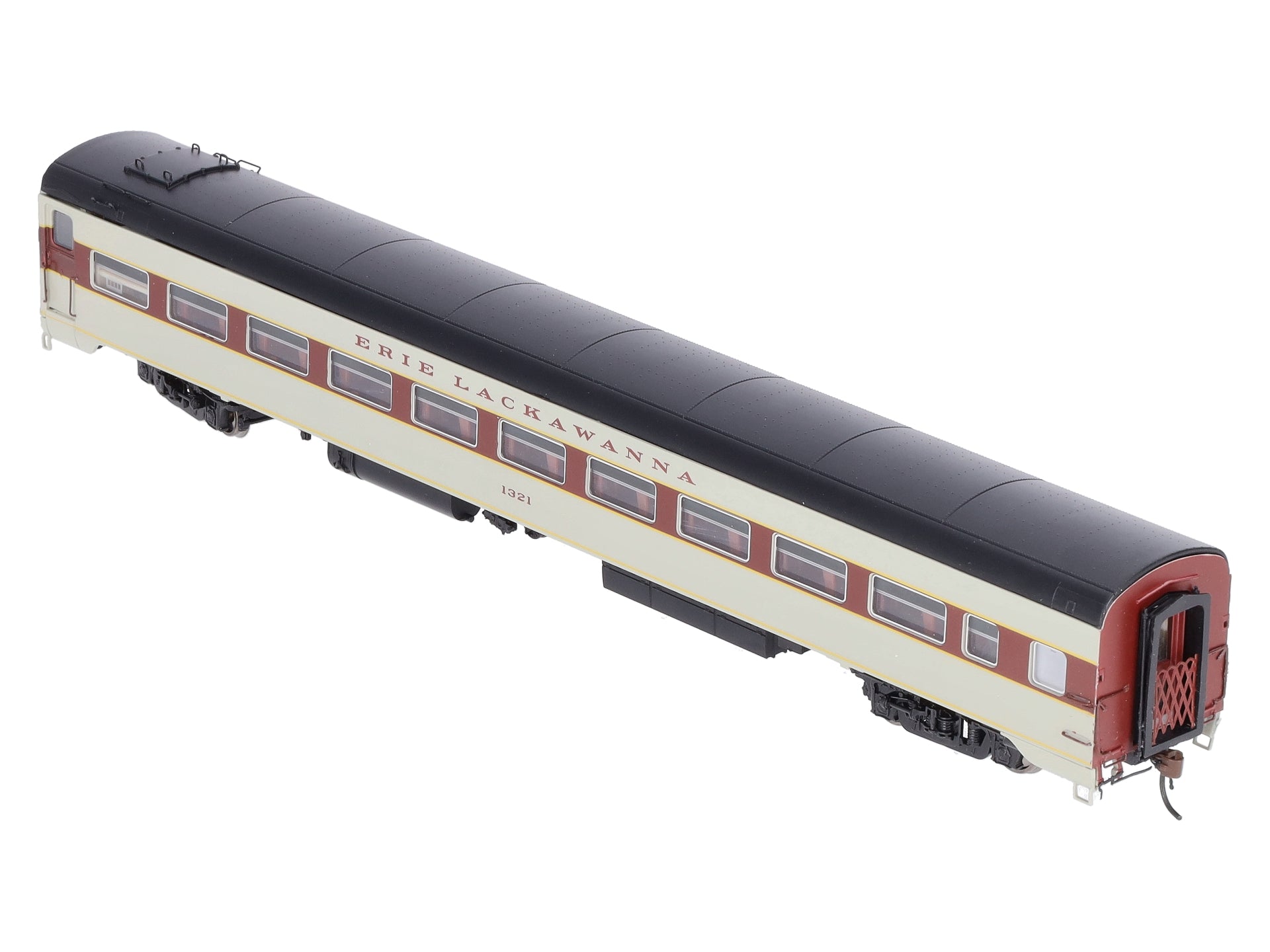 Rapido Trains 100208 HO Erie-Lackawanna #1321 Lightweight Coach NIB