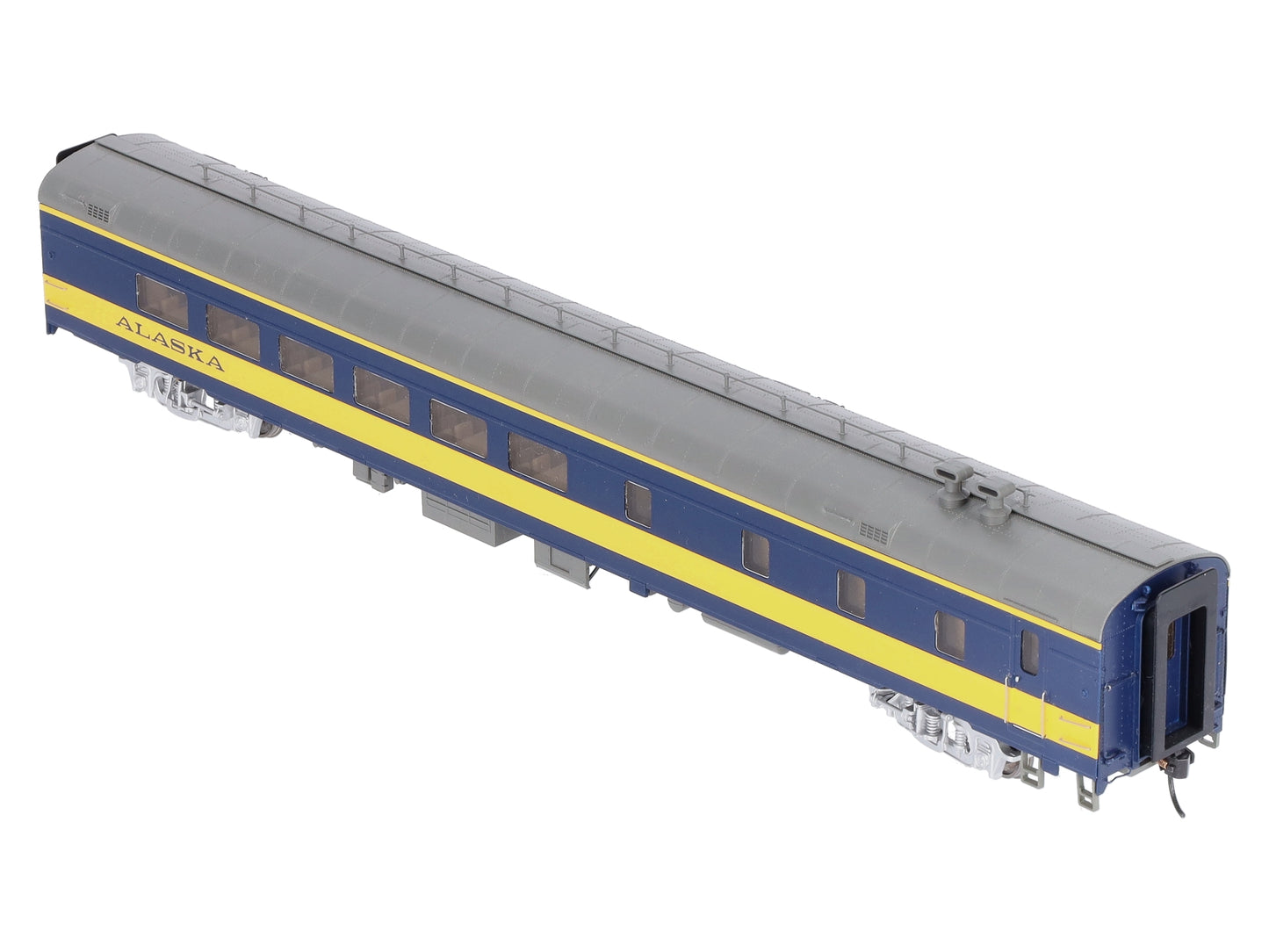 Walthers 920-12551 HO Scale Alaska Railroad 85' ACF Diner - Lighted