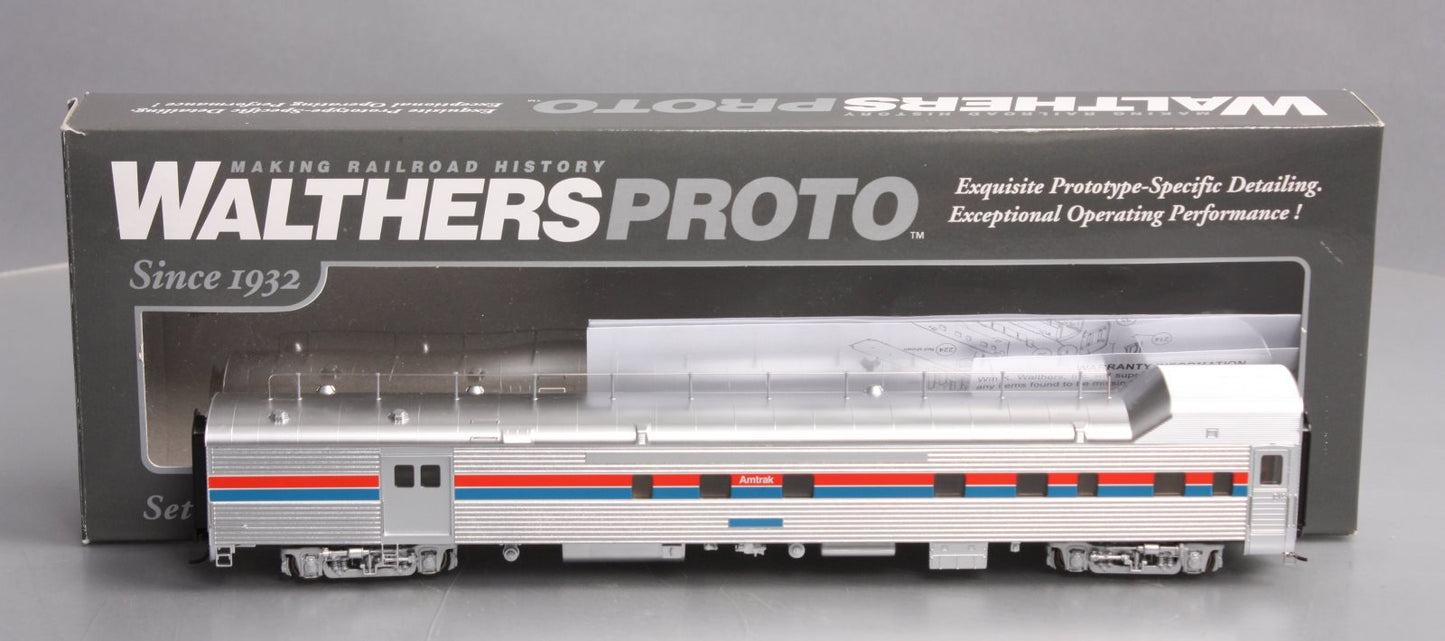 Walthers 920-13342 HO Amtrak 85' Phase 2 Budd Baggage-Dormitory Transition Car