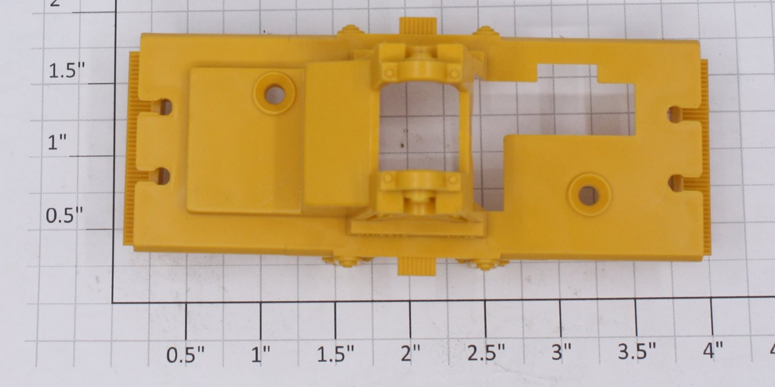 Lionel 65-1 Dark Yellow Handcar Body