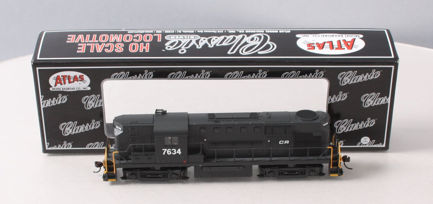 Atlas 10002879 HO CR ex-PC Patch RS-11 Silver Series Diesel Locomotive #7634