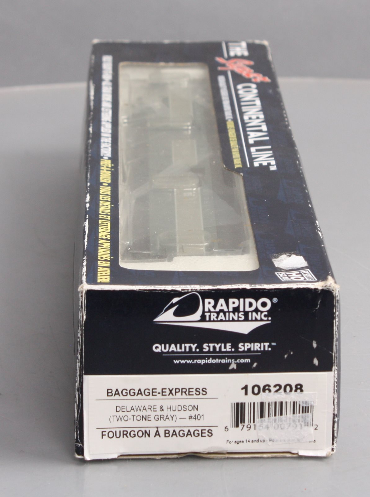 Rapido 106208 HO Delaware & Hudson Baggage Express Car #401