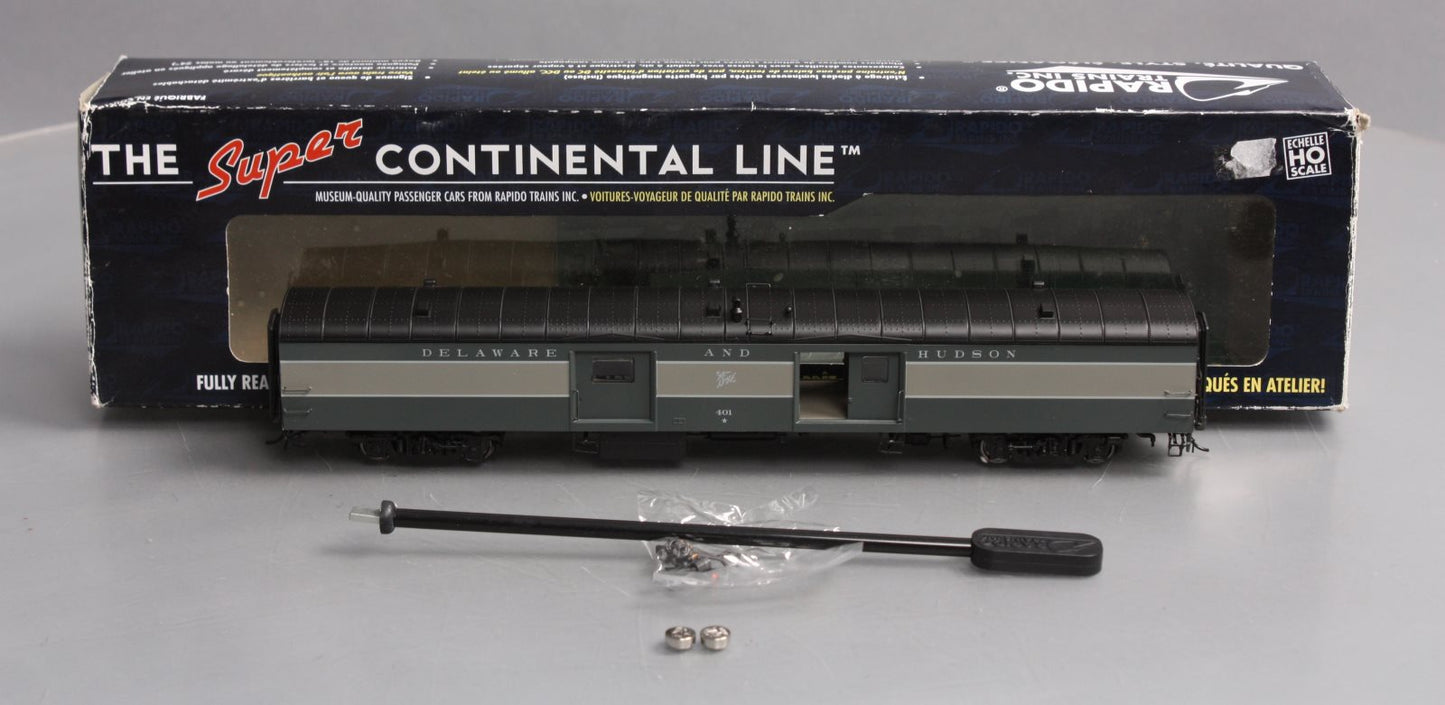 Rapido 106208 HO Delaware & Hudson Baggage Express Car #401 NIB
