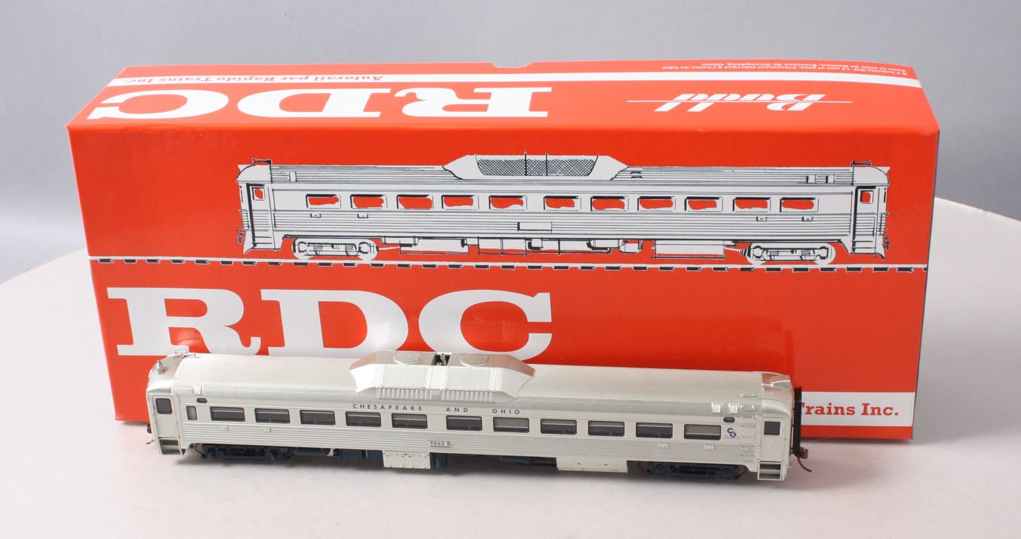 Rapido Trains 16123 HO Chesapeake & Ohio Phase 1b Budd RDC-1 #9062