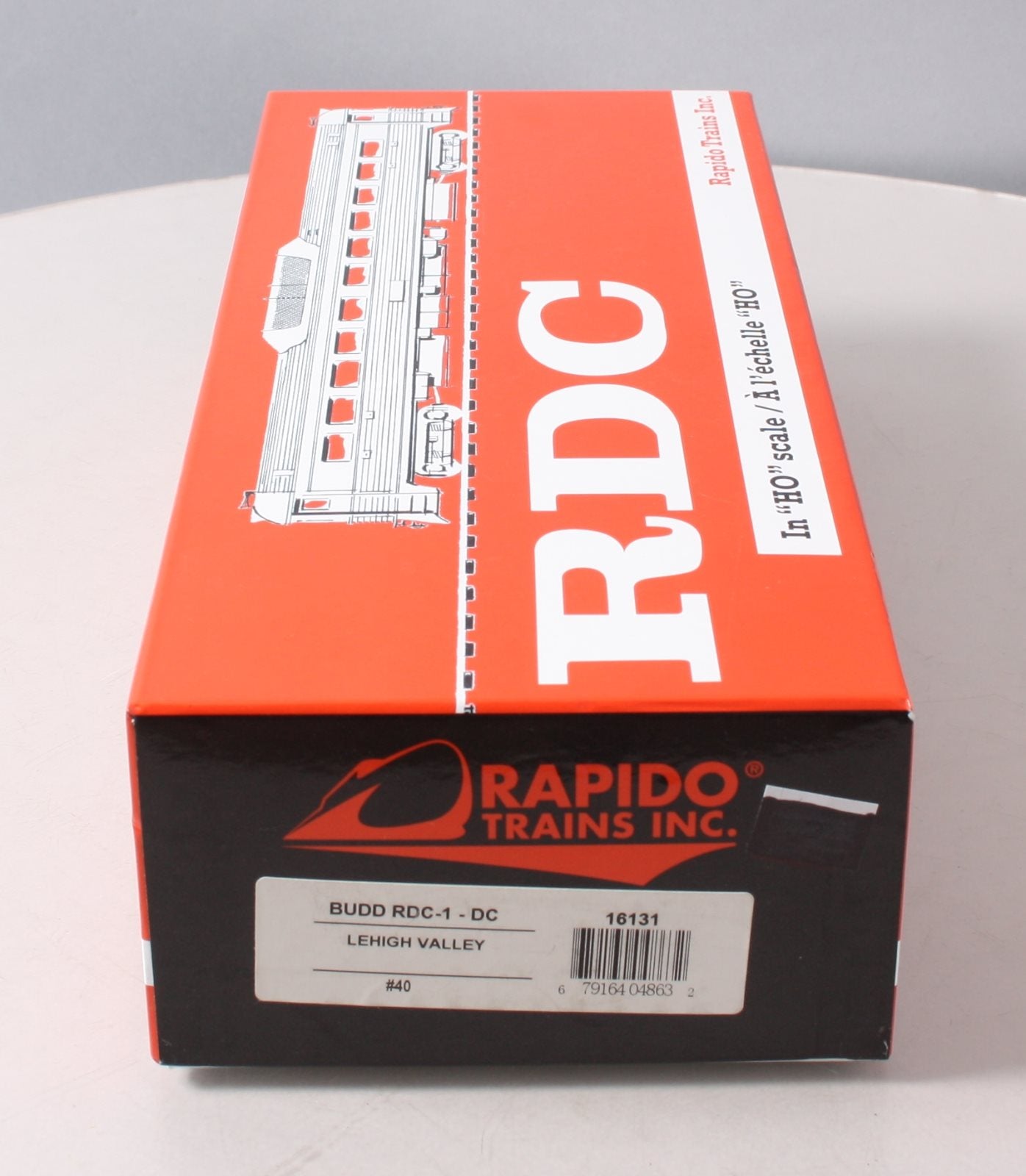 Rapido Trains 16131 HO Leigh Valley Phase 1b Budd RDC-1 #40 – Trainz