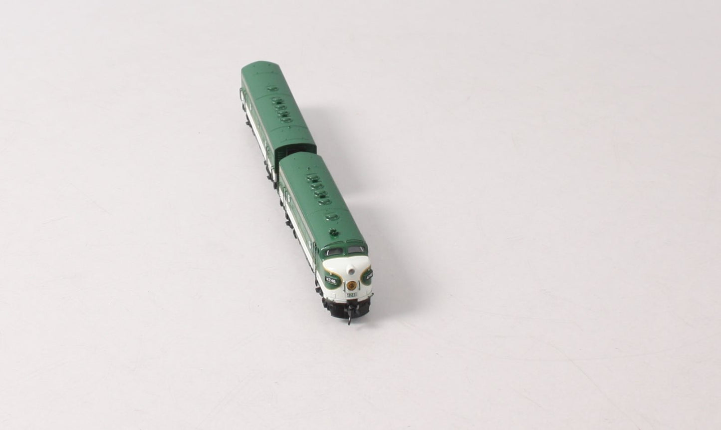 Broadway Limited 3808 N Southern F7 A/B Diesel Locomotive Sound/DCC #4248/4414