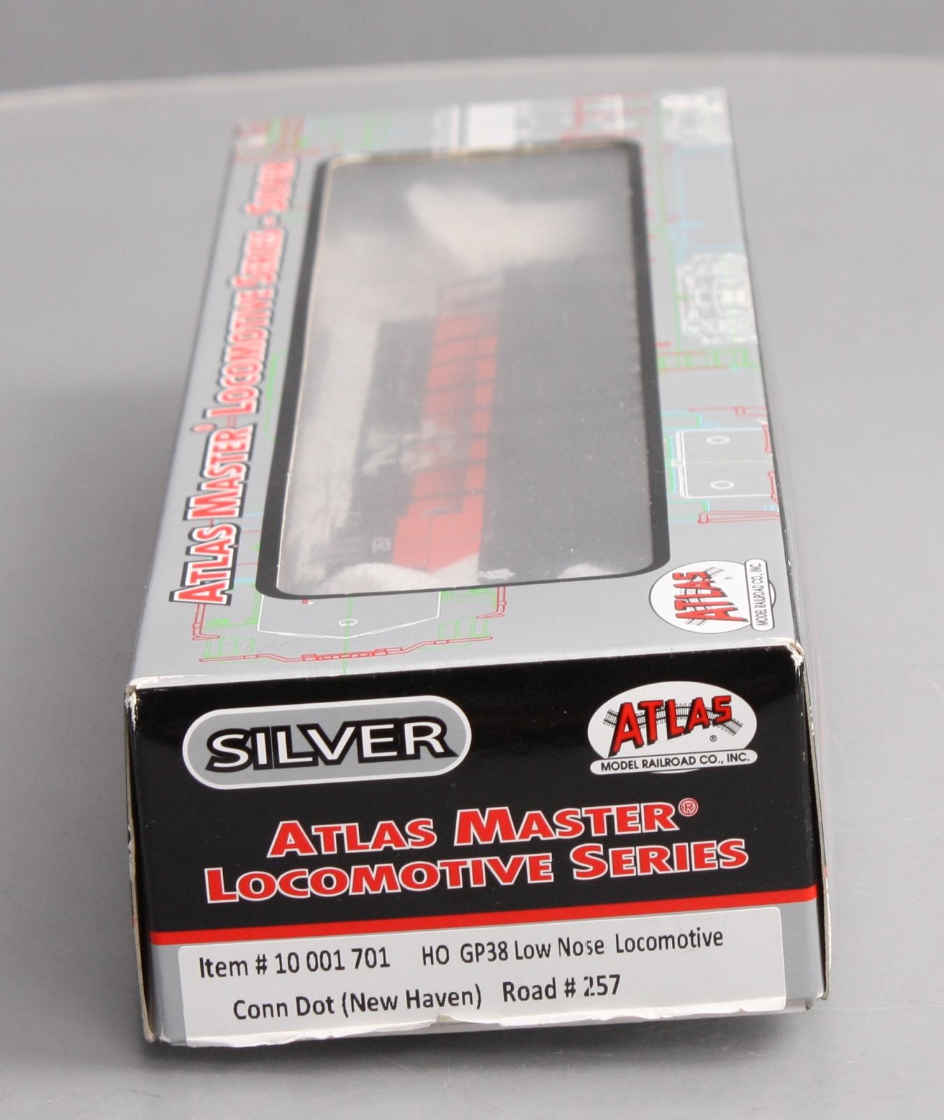 Atlas 10001701 HO New Haven EMD GP38 Low Nose Early Version Diesel Engine #257