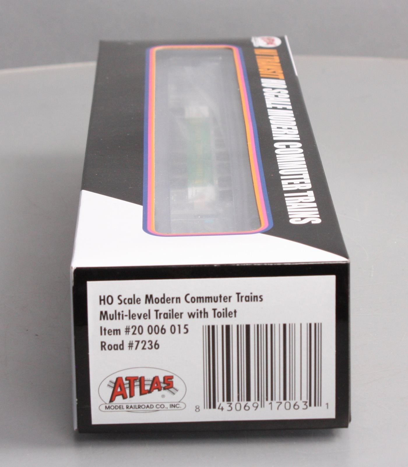 Atlas 20006015 Ho MCT-Trailer NJT 7236 W/toilet