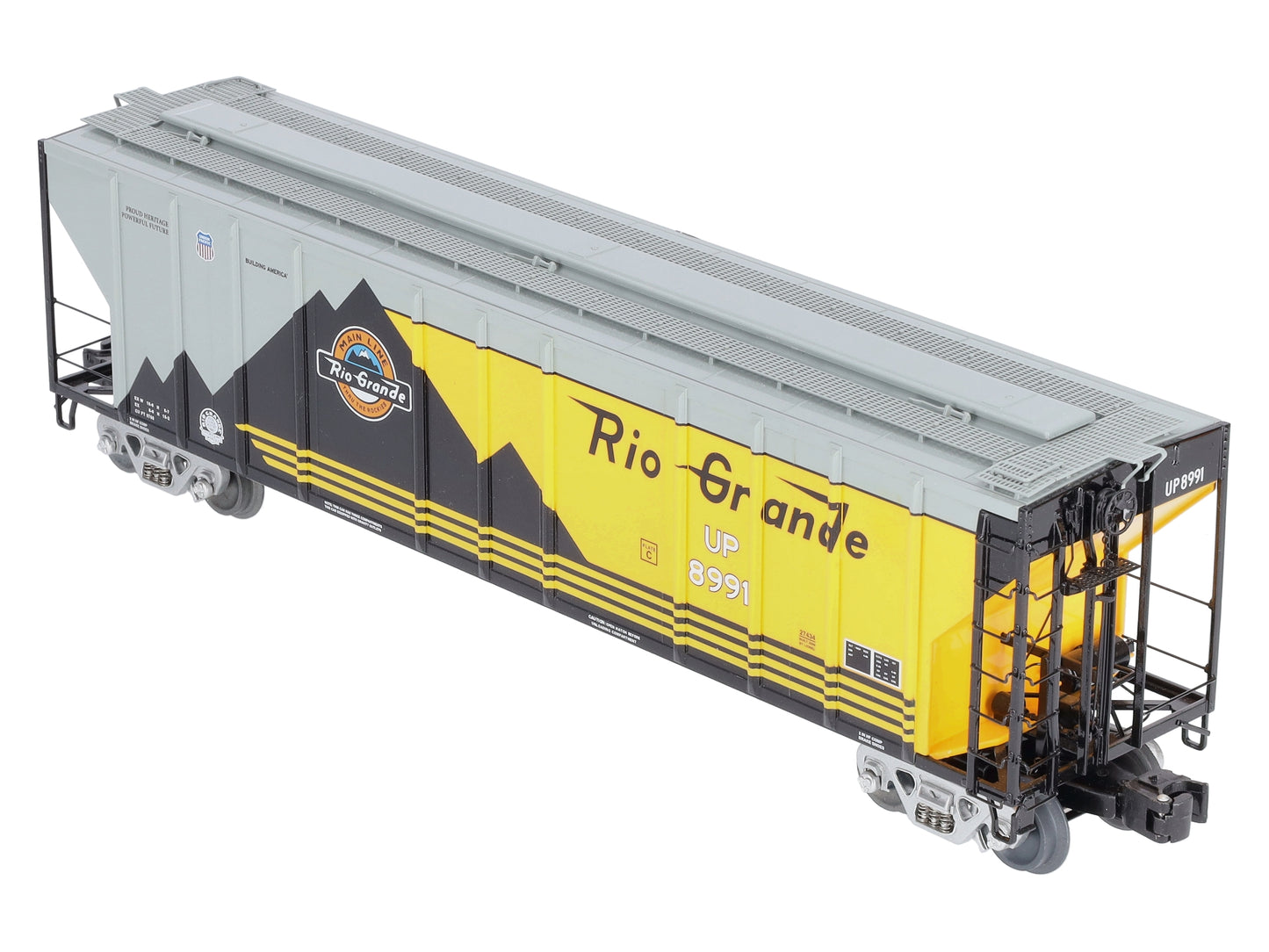 Lionel 6-27434 O Gauge Rio Grande Heritage PS2CD Hopper Car #8991 LN