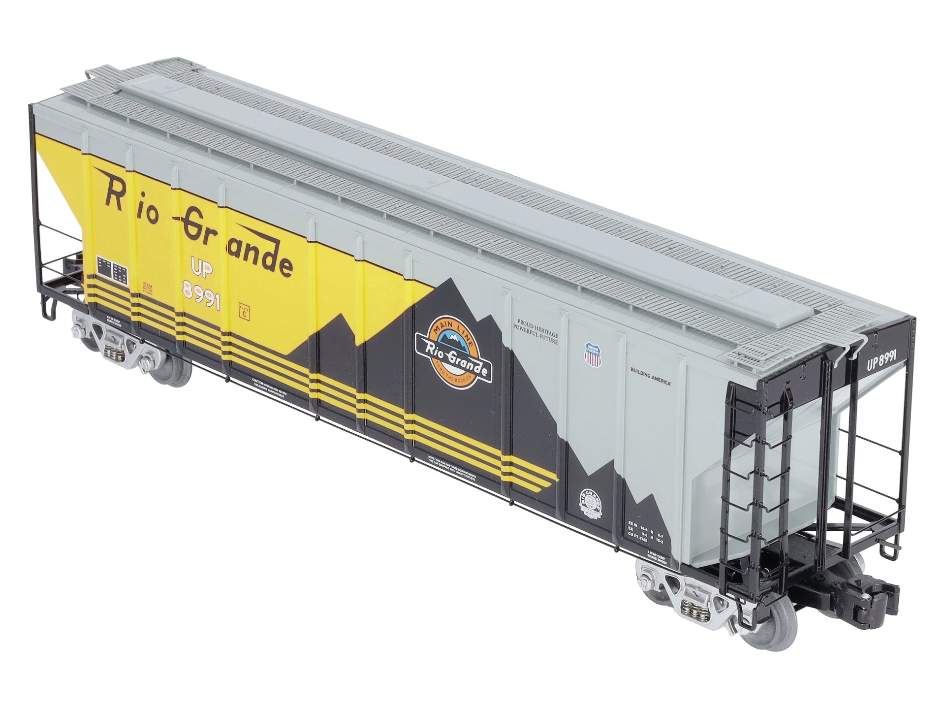 Lionel 6-27434 O Gauge Rio Grande Heritage PS2CD Hopper Car #8991 LN