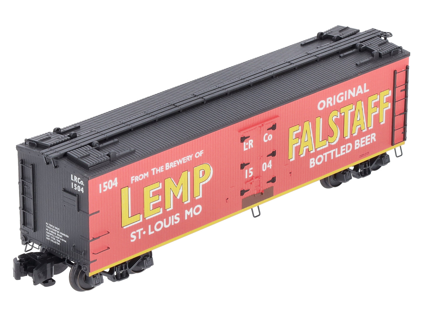 The Showcase Line 02048 S Scale Reefer Lemp Falstaff #1504 LN/Box