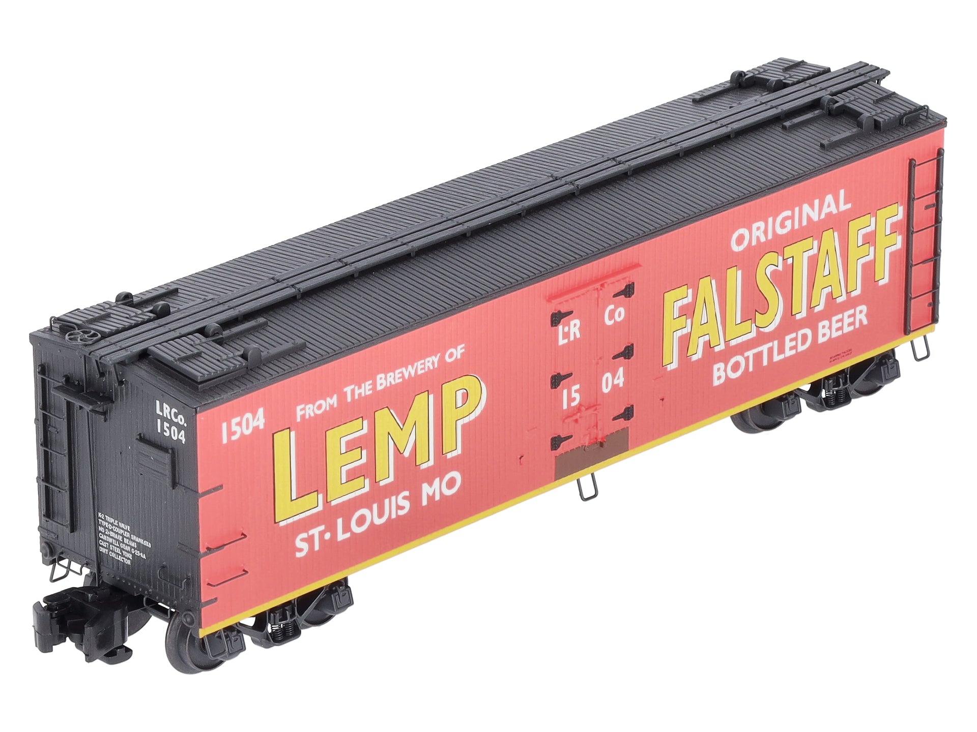 The Showcase Line 02048 S Scale Reefer Lemp Falstaff #1504 LN/Box