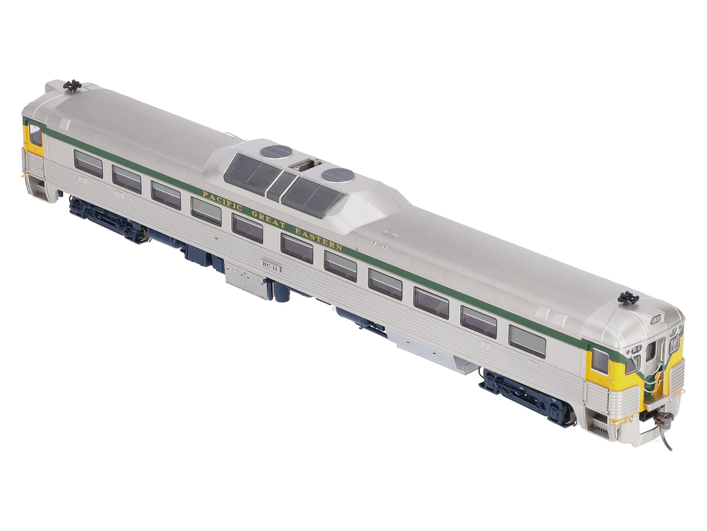 Rapido Trains 16027 HO Pacific Great Eastern Budd RDC-1 Phase 2, End Fluting #11