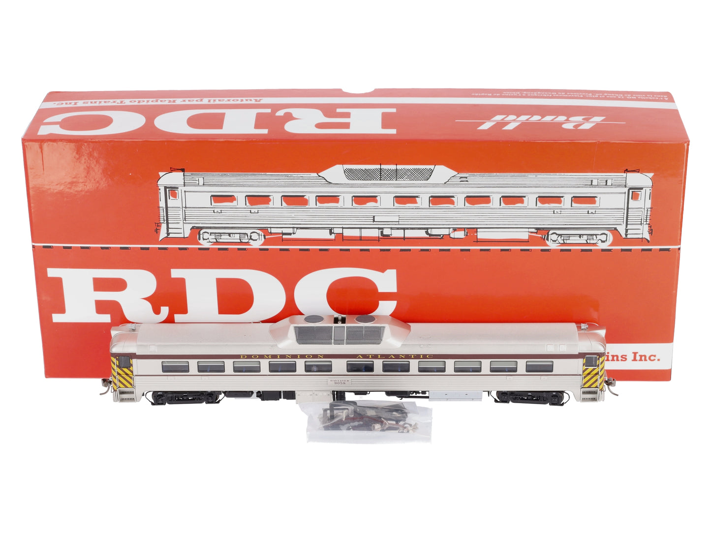Rapido Trains 16020 HO Dominion Atlantic Budd RDC-1 Phase 2 #9058