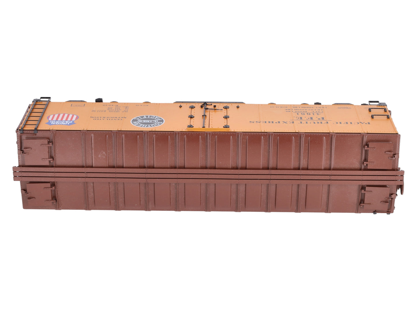 AMS AM32-503 G Scale Narrow Gauge PFE Doubel Herald Refrigerator Car #41661 LN/Box