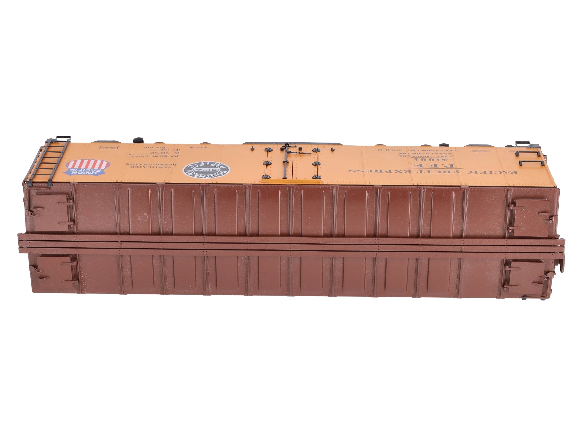 AMS AM32-503 G Scale Narrow Gauge PFE Doubel Herald Refrigerator Car #41661 LN/Box