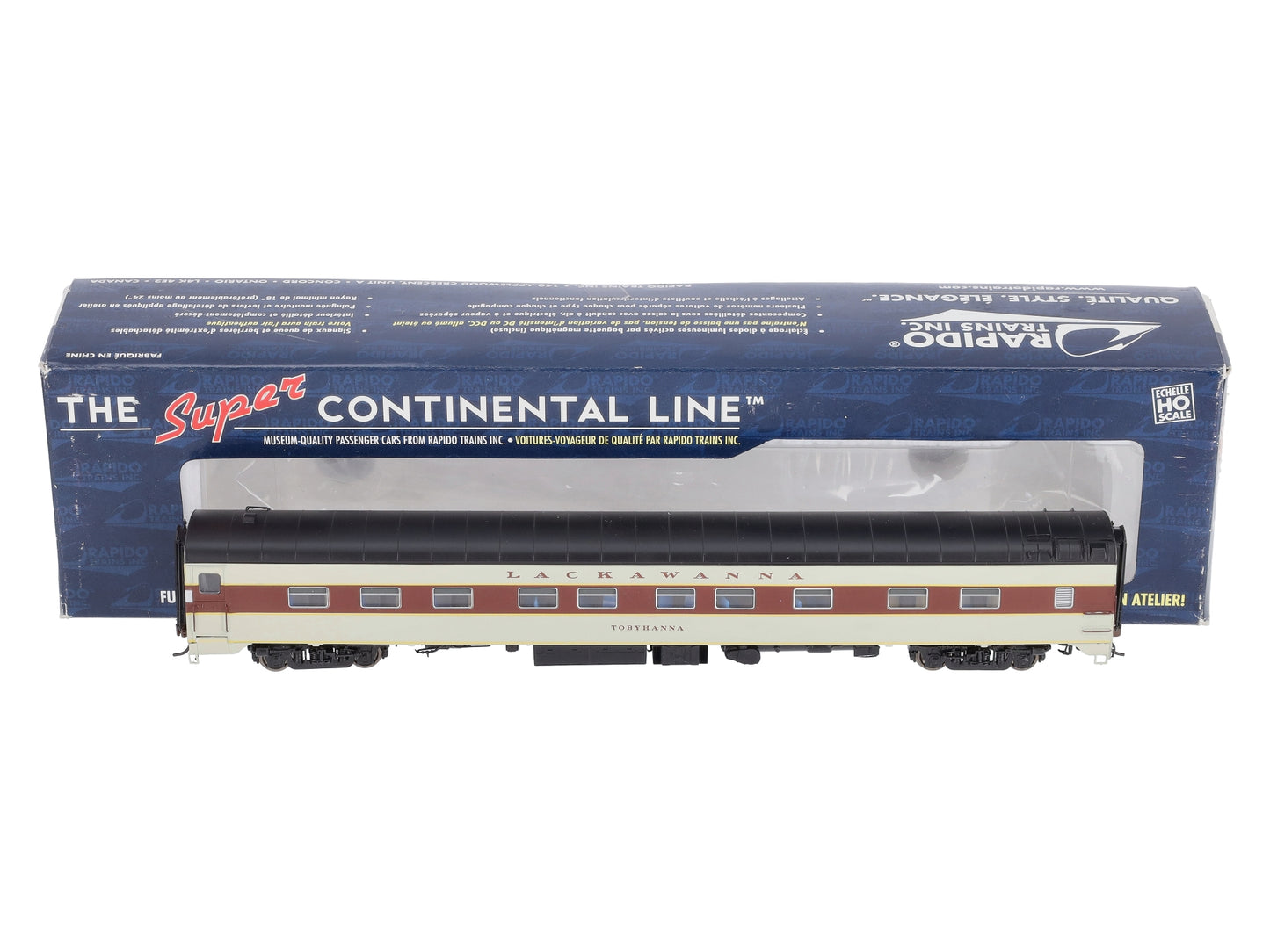 Rapido Trains 104097 HO Delaware,Lackawanna & Western "Tobyhanna" 10-5 Sleeper NIB