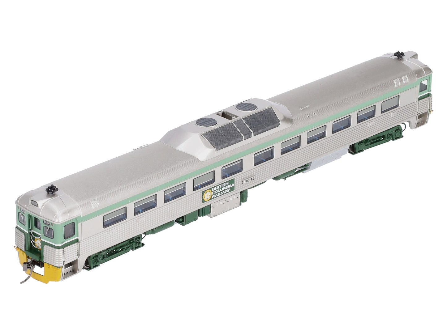 Rapido Trains 16031 HO British Columbia Railway Budd RDC-1 End Fluting #12