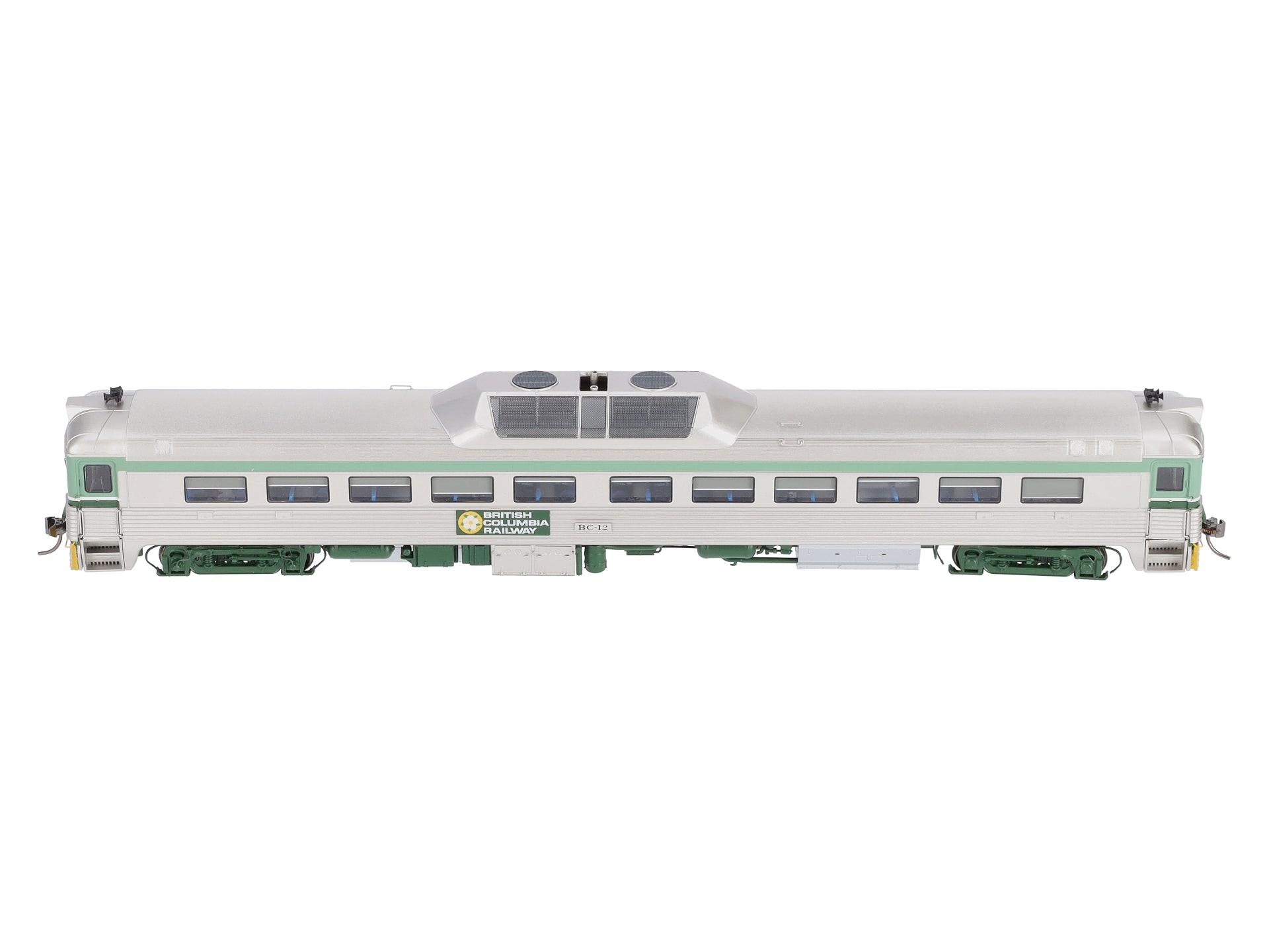 Rapido Trains 16031 HO British Columbia Railway Budd RDC-1 End Fluting #12