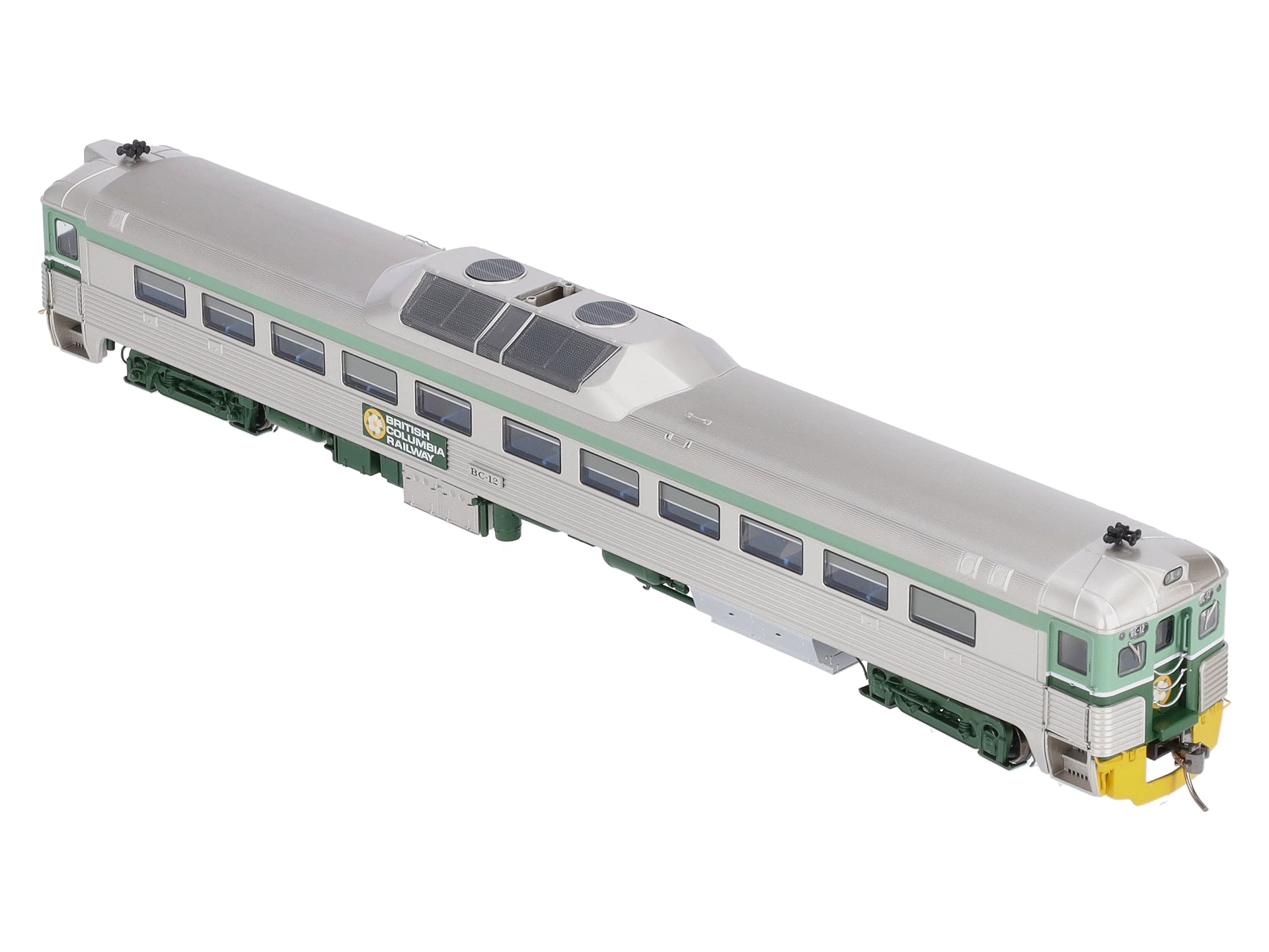 Rapido Trains 16031 HO British Columbia Railway Budd RDC-1 End Fluting #12