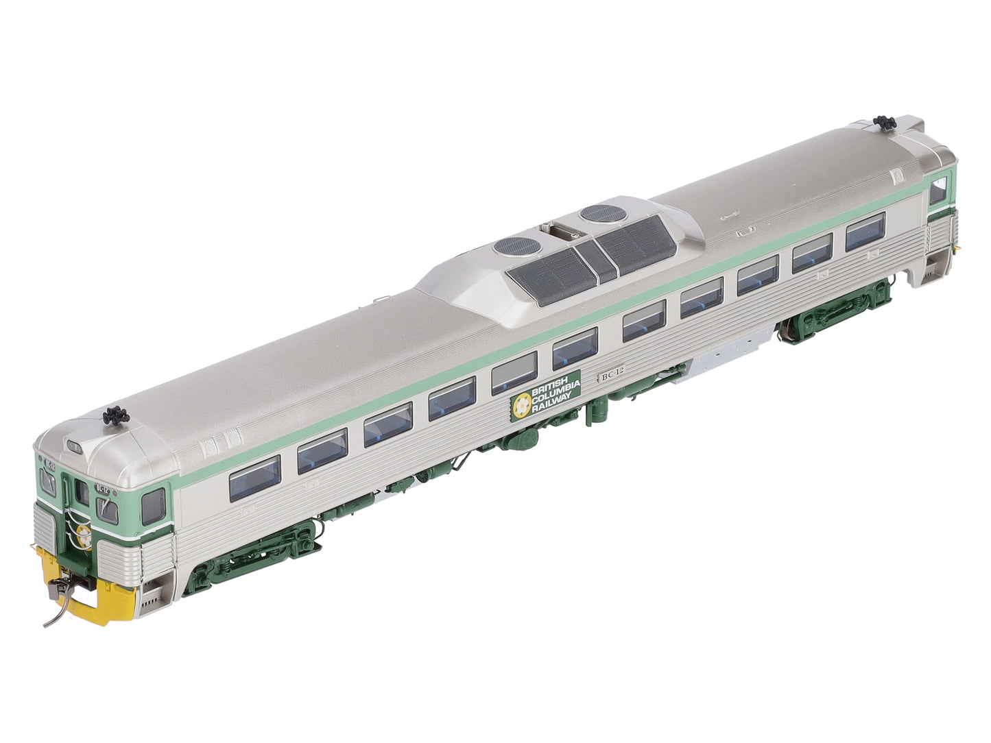 Rapido Trains 16031 HO British Columbia Railway Budd RDC-1 End Fluting #12