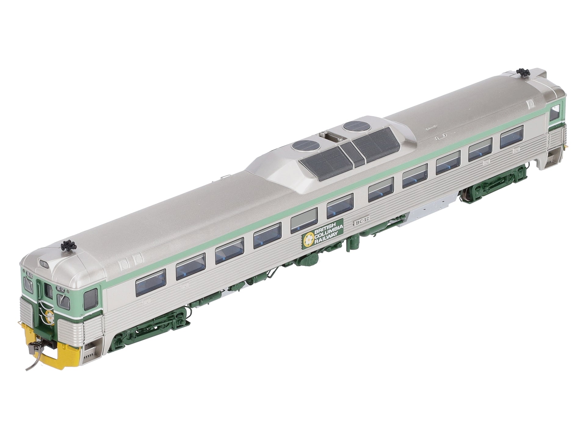 Rapido Trains 16031 HO British Columbia Railway Budd RDC-1 End Fluting #12