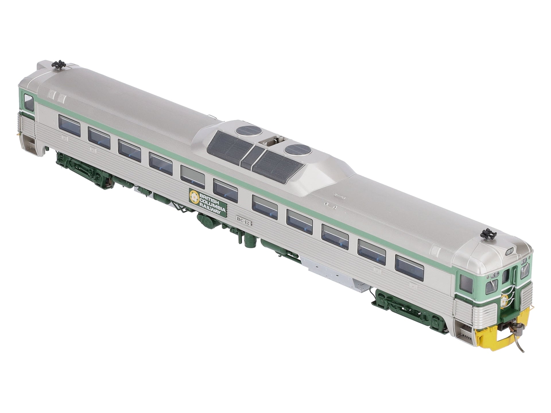 Rapido Trains 16031 HO British Columbia Railway Budd RDC-1 End Fluting #12