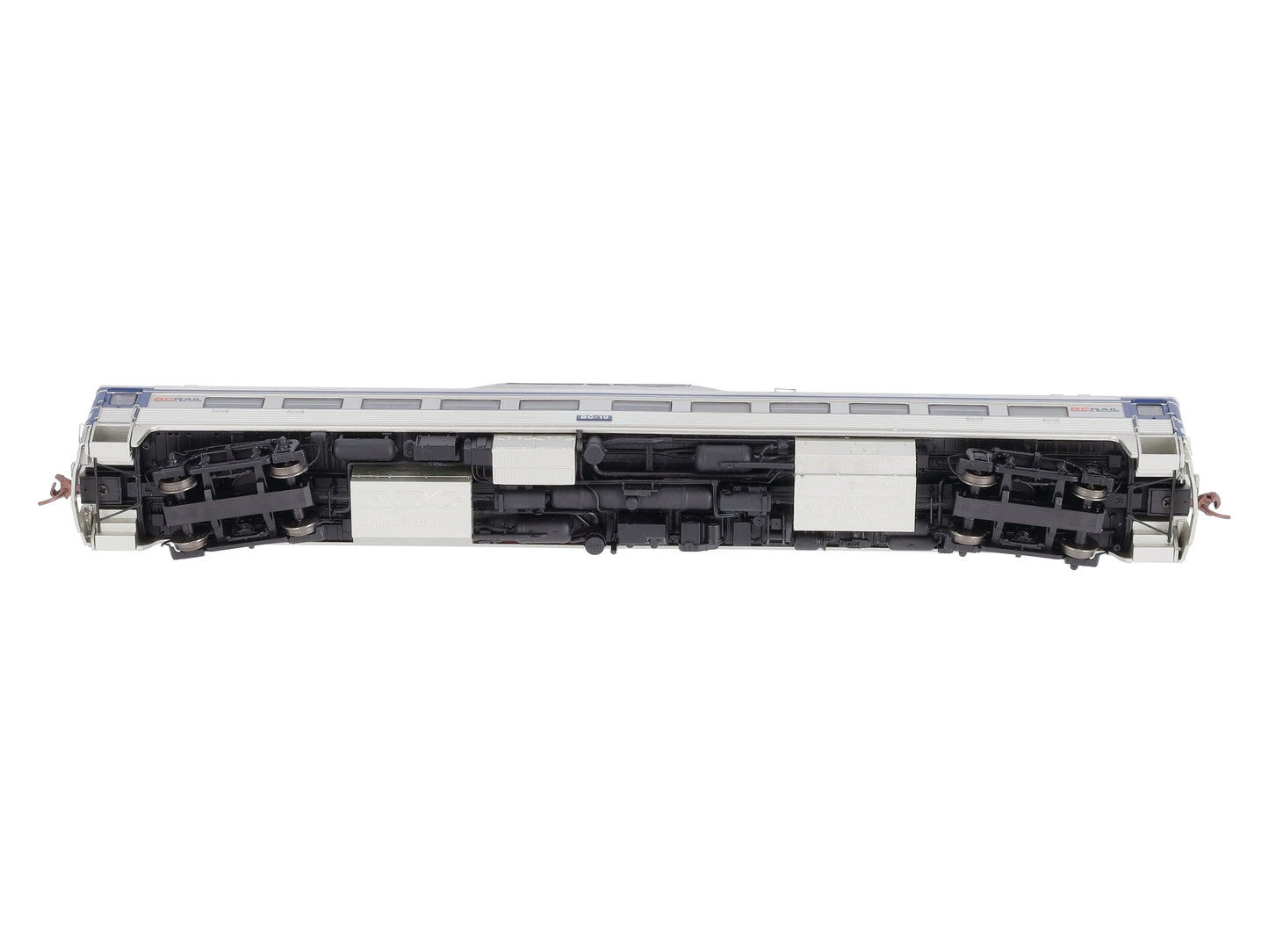 Rapido Trains 16119 HO Scale BC Rail Budd RDC-1 with DC #BC-10