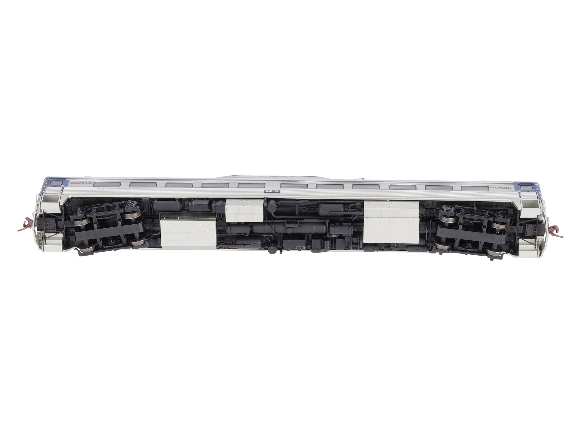 Rapido Trains 16119 HO Scale BC Rail Budd RDC-1 with DC #BC-10