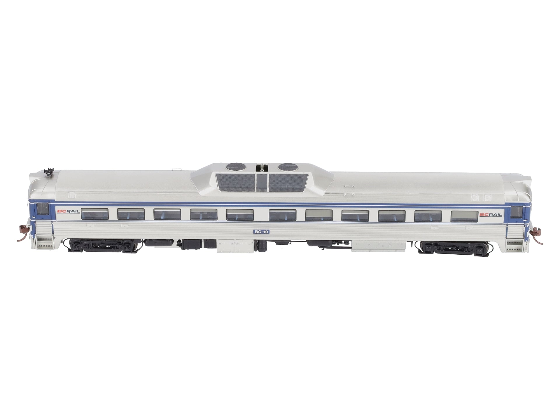 Rapido Trains 16119 HO Scale BC Rail Budd RDC-1 with DC #BC-10
