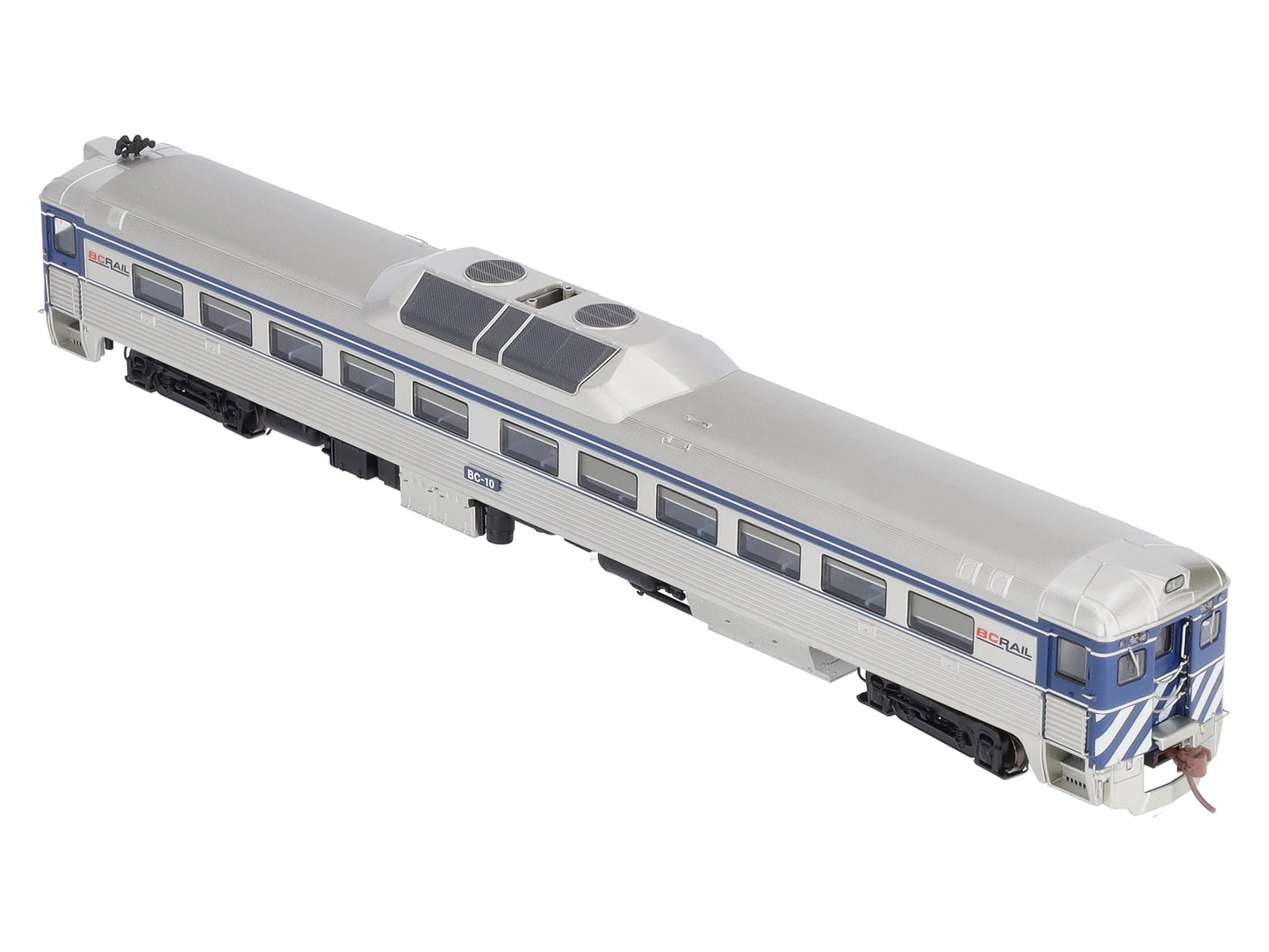 Rapido Trains 16119 HO Scale BC Rail Budd RDC-1 with DC #BC-10