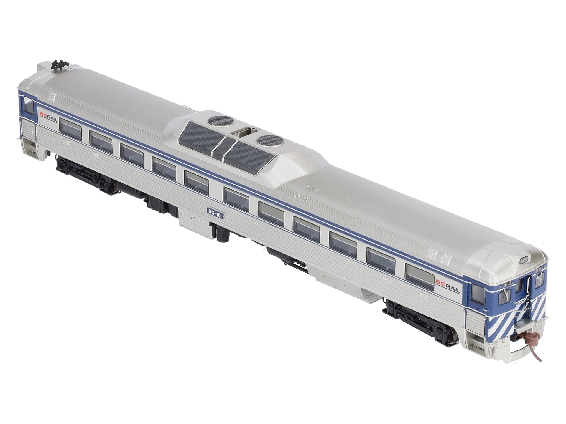 Rapido Trains 16119 HO Scale BC Rail Budd RDC-1 with DC #BC-10