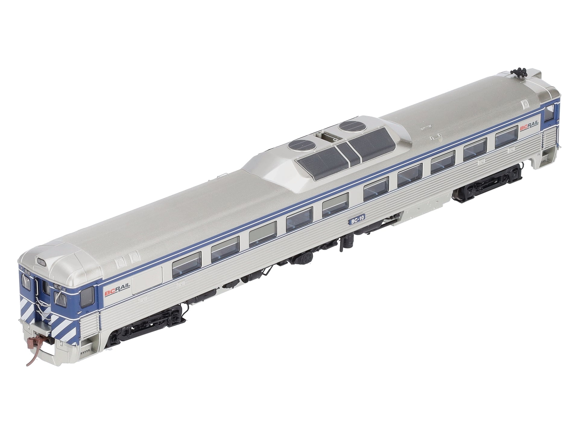 Rapido Trains 16119 HO Scale BC Rail Budd RDC-1 with DC #BC-10