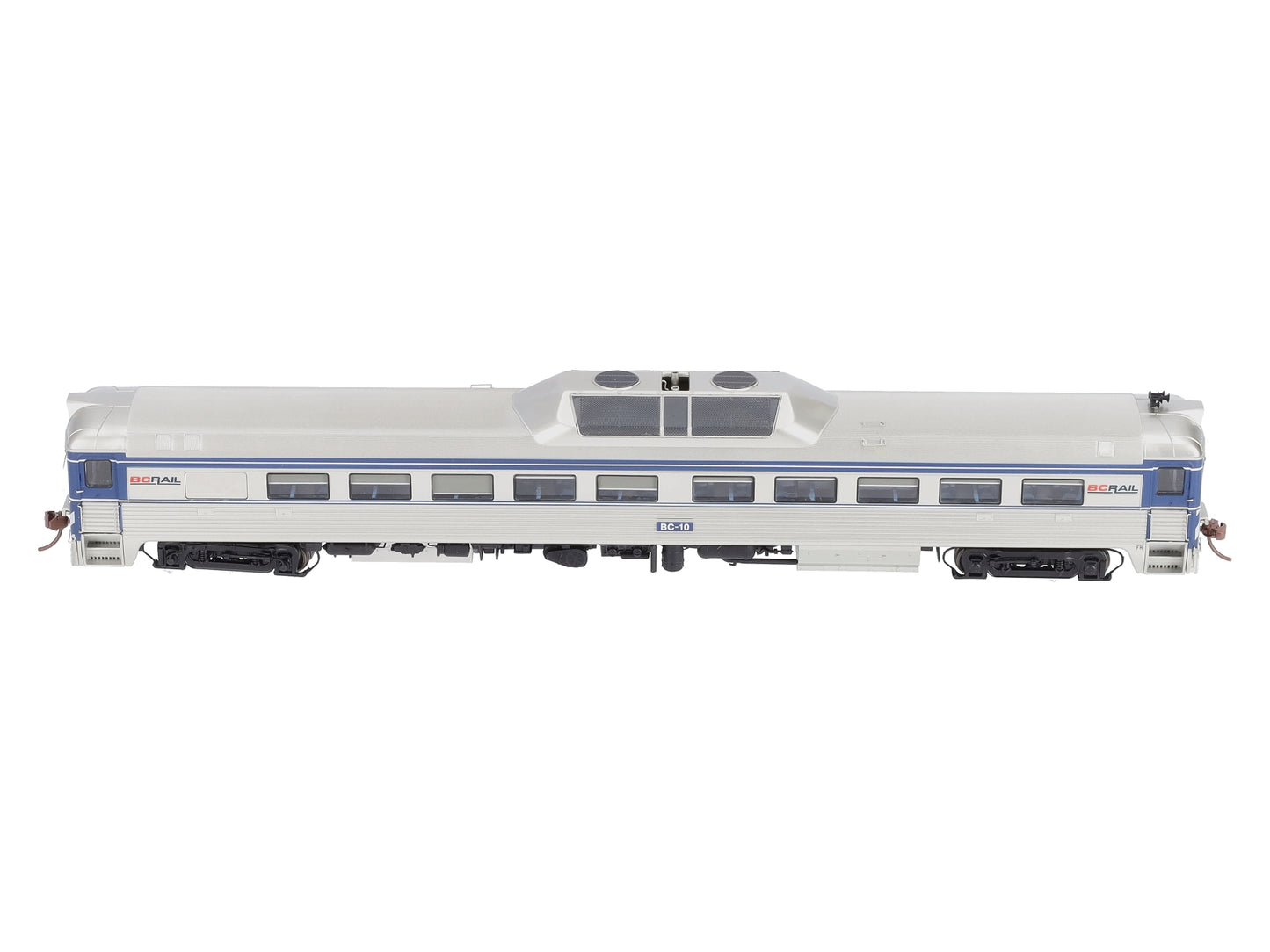 Rapido Trains 16119 HO Scale BC Rail Budd RDC-1 with DC #BC-10
