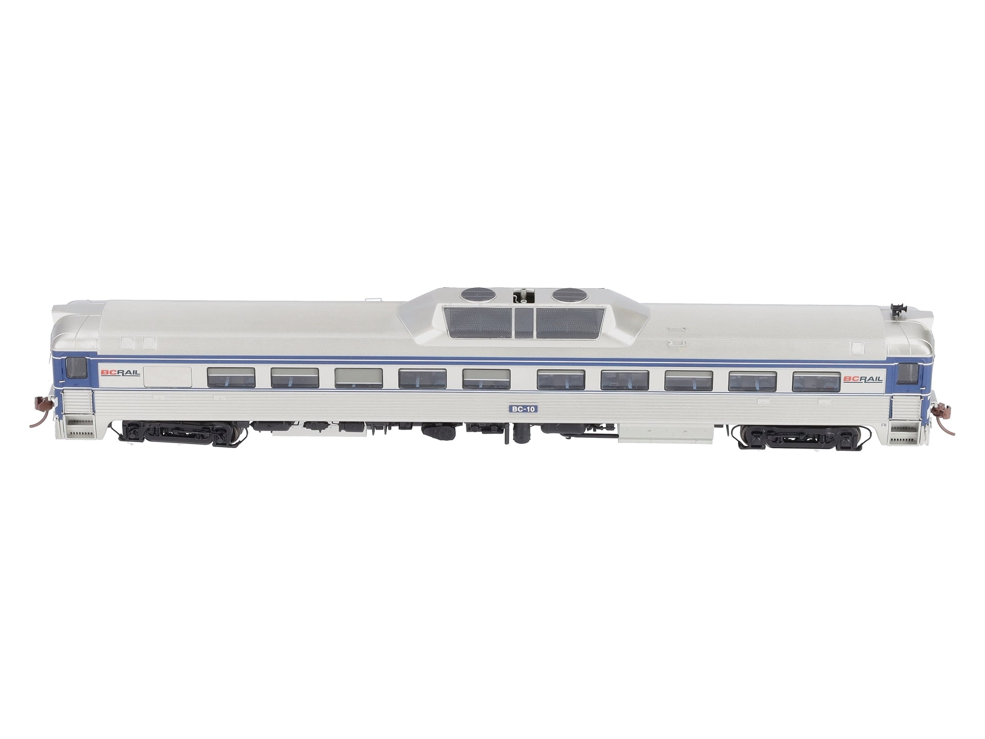 Rapido Trains 16119 HO Scale BC Rail Budd RDC-1 with DC #BC-10