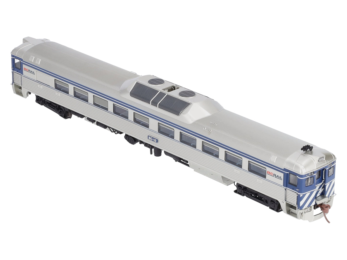 Rapido Trains 16119 HO Scale BC Rail Budd RDC-1 with DC #BC-10